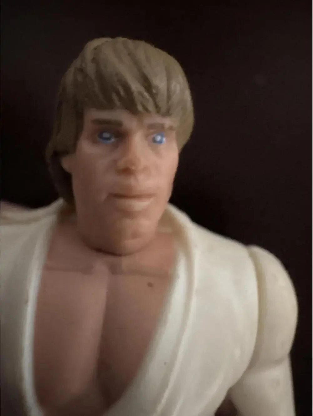 Vintage Kenner Star Wars Luke Skywalker Action Figure 1991 3.75  inches